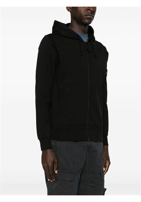 6100061 swatshirt man black STONE ISLAND | L1S15 6100061 S0051V0029